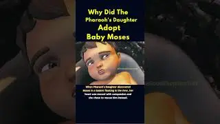 Why Did The Pharaoh's Daugther Adopt Baby Moses? 😱🤯 #shorts #youtube #bible  #catholic #moses #fypシ