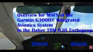 Обзор TBM 930 Garmin G3000 MSFS 40th Anniversary Edition