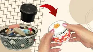 How to Make a Cute Sewing Organizer Set | DIY Needle & Thread Holders