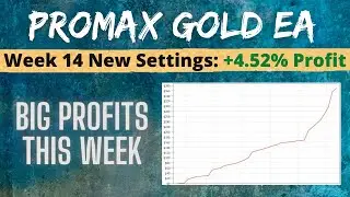 Promax Gold EA- New Settings Week 14 Update: 4.52% Profit