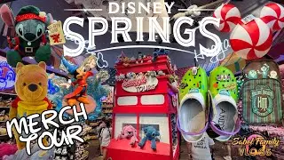 DISNEY SPRINGS New Merchandise Tour | November 2024 ~ Walt Disney World Shopping! World of Disney!