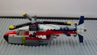 Lego 31020 Twinblade Adventures The Helicopter  Time Lapse Build