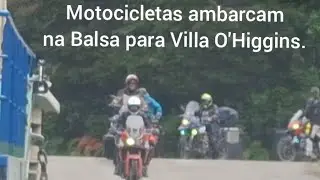 Para Villa O'Higgins tem balsa de 45 minutos, mais 98 Km de estrada em ripio(terra).Chile.Dez/2025.