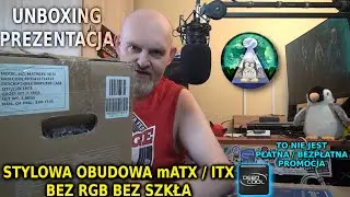 UNBOXING - OBUDOWA MATREXX 30 SI DEEPCOOL - Stylowa obudowa za 99zł BEZ RGB / BEZ SZKŁA Serwer Linux