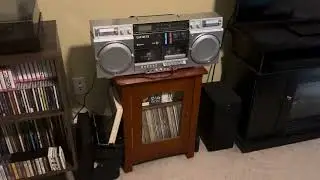 Added The Awia Backtrack Boombox to my Vinyl Setup 