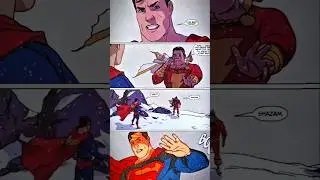 Superman Realizes Shazam Is A Kid 😱 DC Comics Explained #dccomics #shorts