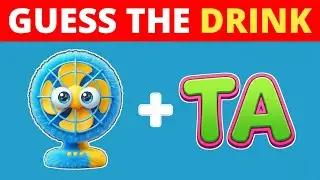 Can You Guess The DRINK By Emoji? 🍹🥤 99% Fail This Quiz!