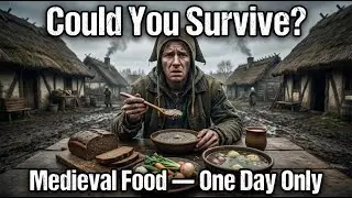 What it was like to survive on medieval food for a single day