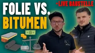 Flachdach mit Folie oder Bitumen? Dachdecker Paul kl&auml;rt auf!
