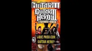 &iquest;QUE PASO con GUITAR HERO? #shorts #guitarhero #guitarhero3  #activision #ps2 #wii #xbox #videojuego