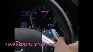 Lexus ISF 7300 rpm redline VS 7600 rpm redline