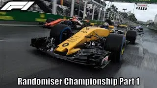 F1 2017 Randomiser Championship Part 1 - Bahrain