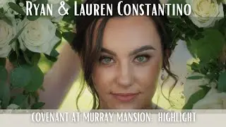 Their fire burns hot at The Covenant at Murray Mansion | Ryan & Lauren's Love Story Highlight