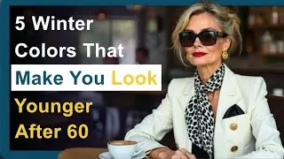 5 Winter Colors That Make You Look Younger After 60