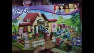 Lego Friends Horse Stable & Barn with Minifigures