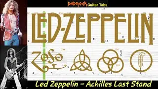 Achilles Last Stand - Led Zeppelin - Guitar TABS Lesson (Donation Request)