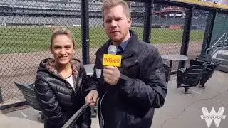 Violeta and Kevin visit Guaranteed Rate Field