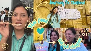 Journey To Thailand Seminar🇹🇭|| Thai Food 🍤||Udi Udi Chuppa ma shopping🛍️ || vlog 16