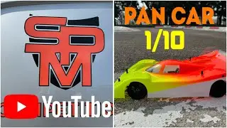 PAN CAR 1/10 SPM COMPETITION - CHASSIS FULL CARBONE 2S