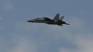 Sky Aces RC F/A-18A Hornet and F-16C Fighting Falcon Display Hunter Valley Airshow 2025