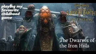 RGL Dragneel plays Lord of the Rings Battle for Middle earth II Skirmish match: Dwarves vs Goblins