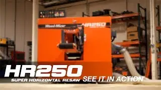 HR250 Horizontal Resaw in Action | Wood-Mizer