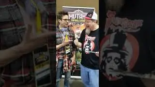 Tim Kitzrow signs my NBA Jam sound board @ Midwest Gaming Classic 2019