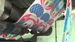 Gogopress Sublimation textile printing machine by Rotary Heat press at roll toroll