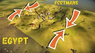 600,000 Footmans vs 248,000 Egyptian Warriors - UEBS 2