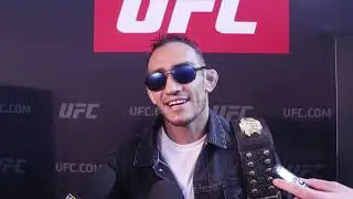 UFC 238 Media Day Tony Ferguson TRASH TALKS FANs