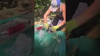 Install Pipe Boot On Metal Roof, How To. #metalroofing #pipeboot