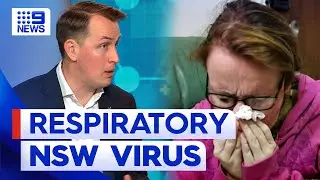 HMPV: Virus causing concern in NSW as cases rise | 9 News Australia