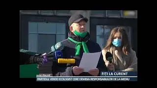 Partidul Verde Ecologist cere demisia Ministrului Mediului. Reacția Ministerului: