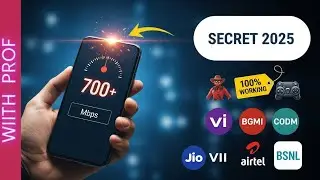Top Secret Internet Speed Boost 2025 | Gaming Ping Fixed! Jio/Airtel/Vi/BSNL