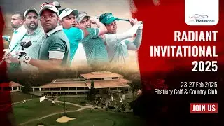 Top 40 pro Golfers participated at Radiant Invitational 2025 at Bhatiary Golf & Country Club
