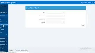 Leave Management Module