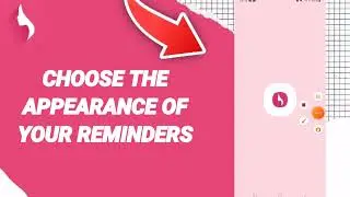 How To Choose The Appearance Of Your Reminders On My Calendar Period And Cycles Tracker App