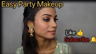 Easy party Makeup 💄|| Apne Se Makeup Kaise Kare 💄|| #trending #makeuptutorial #makeup #ytshorts 