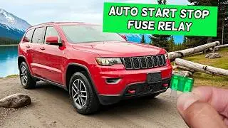 Jeep Grand Cherokee Auto START STOP Fuse Relay Location Replacement 2011 - 2022