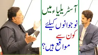 What Opportunities are in Australia for Pakistani Youth? Arshad Naseem Butt | Naveed Aslam Malik