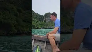 Longboat ride to Ao Nang, Thailand