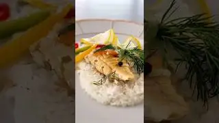 Turbot Poisson au four @tatevcooking828 #food #cooking #fish #dish #healthy
