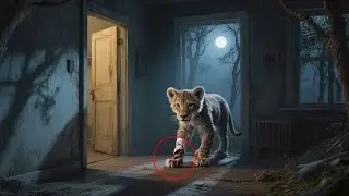 An Injured Bear Cub Enters a Stranger's House in the Middle of the Night Then This Happened