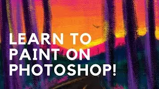 Digital Painting tutorial Photoshop | digital inking tips | Photoshop painting | Photoshop Tutorial