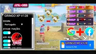 GRINGO XP V128 | OB50 FF HACK | FREE FIRE MOD MENU | GRINGO XP HACK | FF HACK