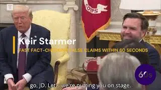 FAST FACT-CHECKING FALSE CLAIMS WITHIN 60 SECONDS.