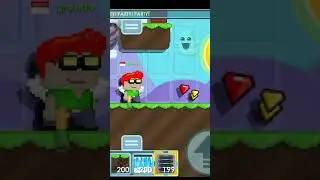 aku mencoba PINEAPPLE LAUNCHER growtopia #shorts #growtopia #growtopiaindonesia