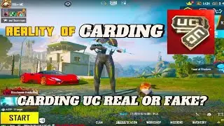 What is Carding UC in Pubg Mobile | Carding UC real or Fake | PUBG Carding Account
