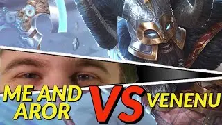SMITE RANKED: BaRRaCCuDDa AND AROR VS VENENU