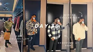 Day 38/75 Hard Challenge + H&M Winter Collection 2023 || H&M shopping vlog  || kolkata || Sachin